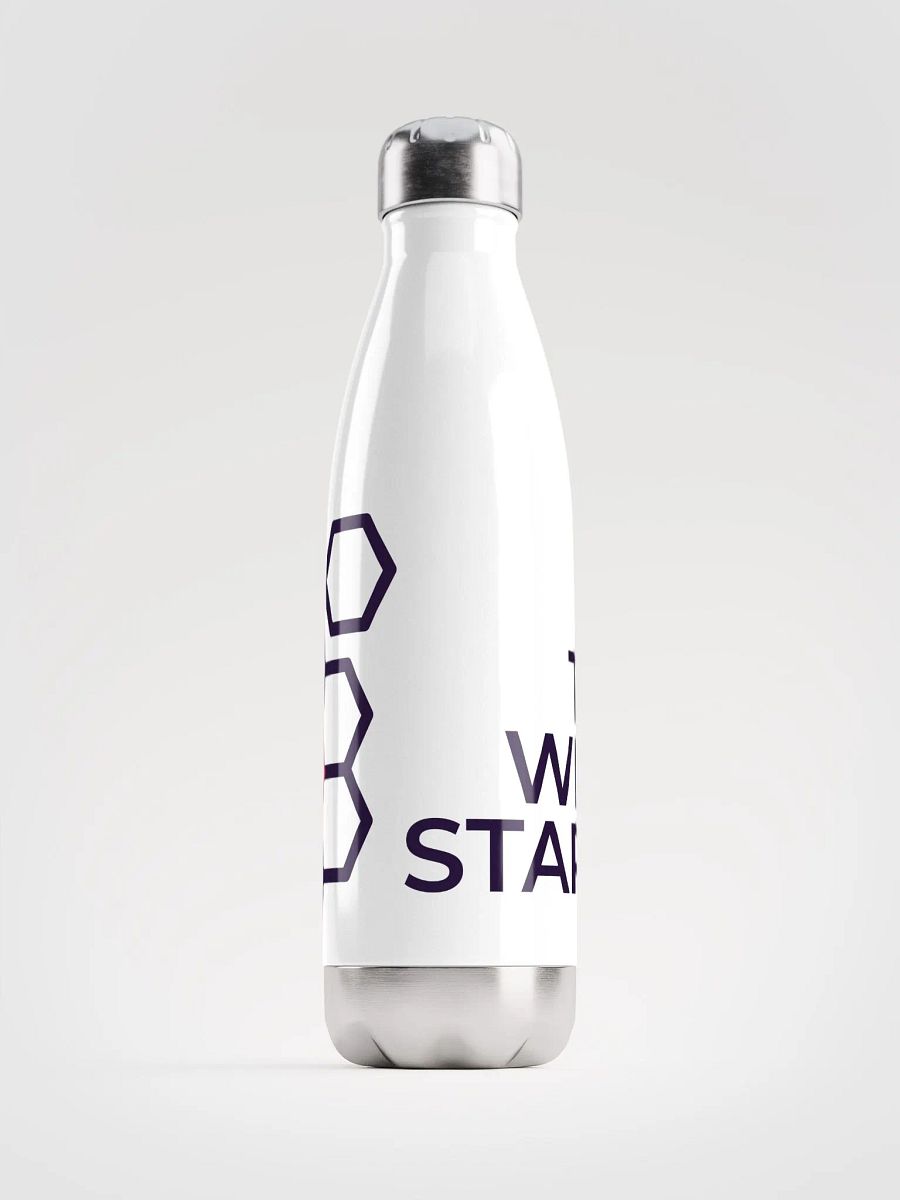 Stainless Steel Water Bottle White product image (1)
