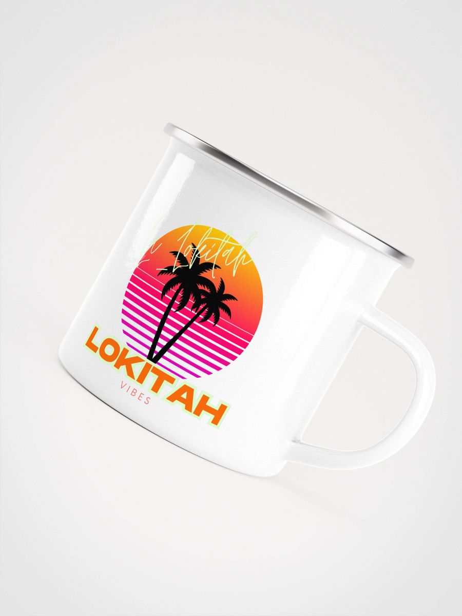 Sunset Palms Enamel Mug product image (5)
