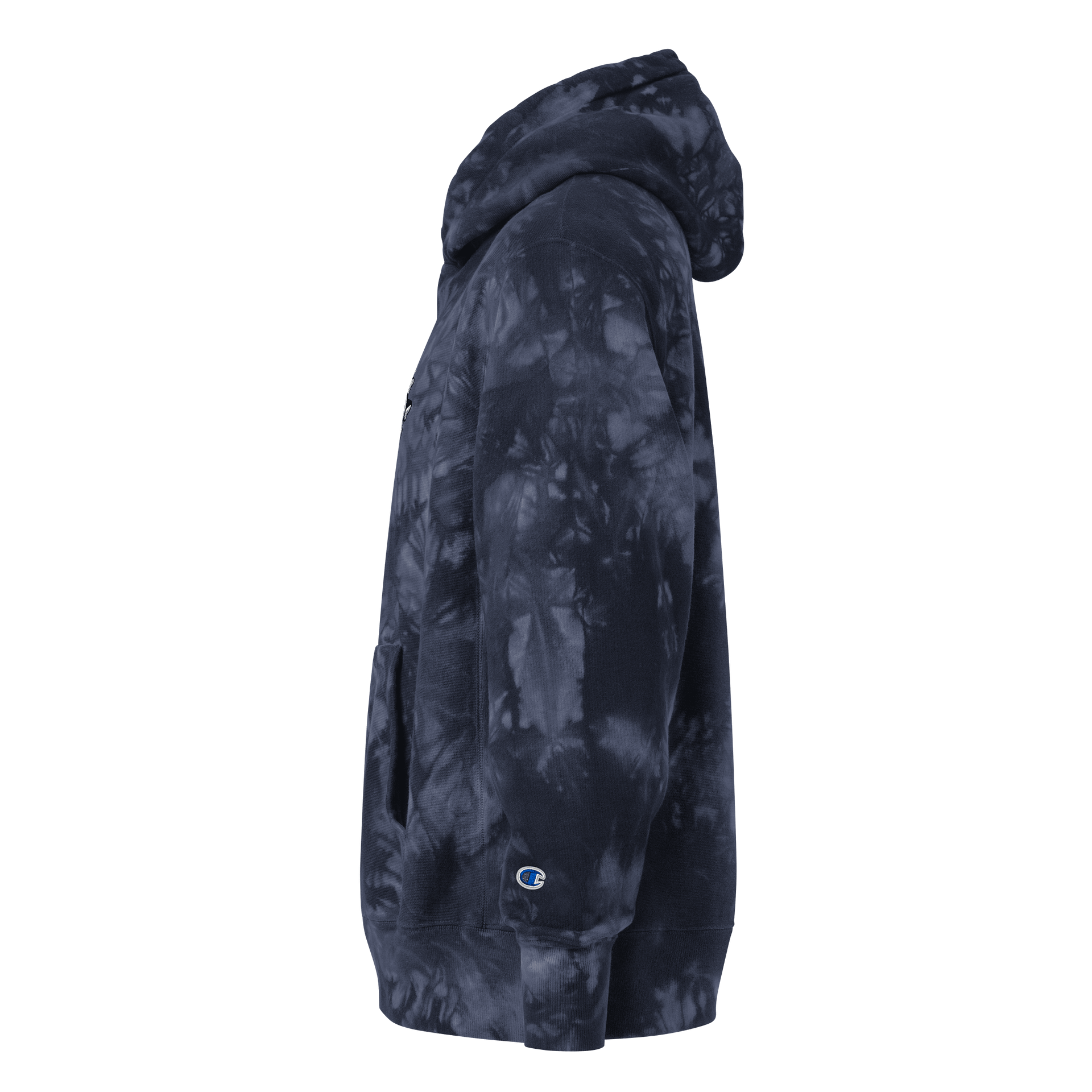 Champion Tie Dye Hoodie - Classic Logo. product image (16)