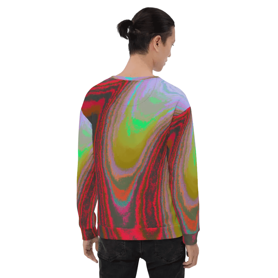 Abstract Darker Cool Swirl Unisex Sweatshirt product image (10)