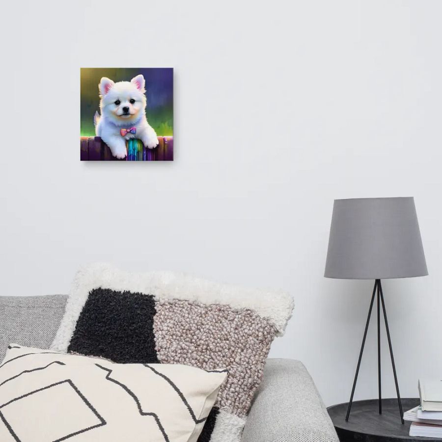 Cute Dog Digital Painting - v19 product image (10)