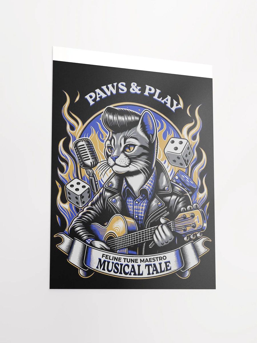 PAWS & PLAY - MUSICAL TALE - Matte Poster product image (3)