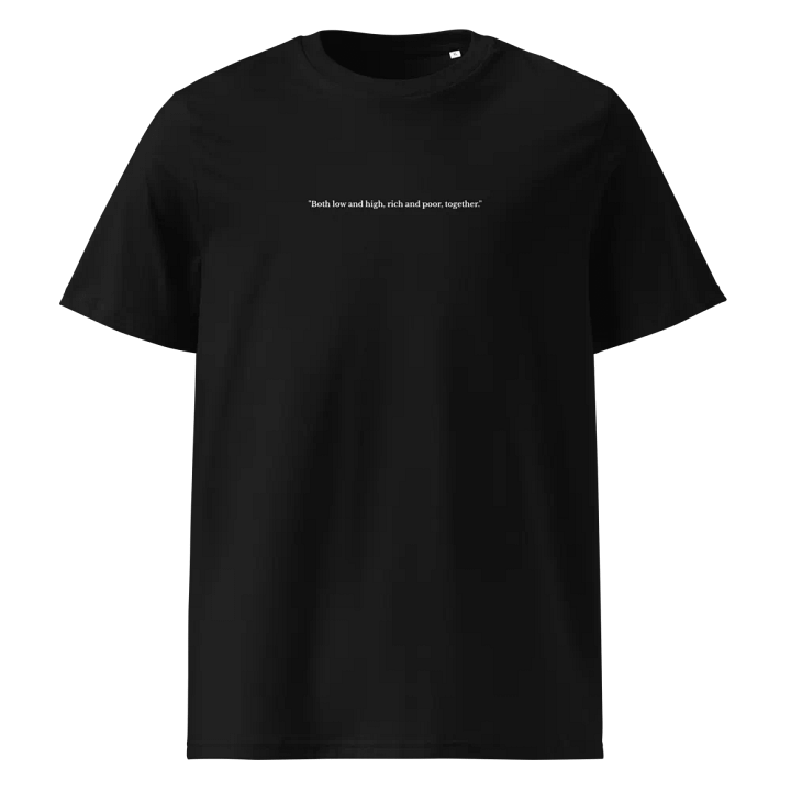 The Lord On HIGH | CROSSED | UNISEX Tee | White product image (1)