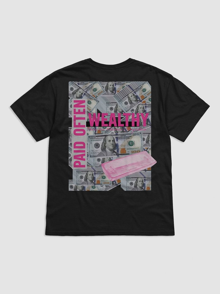 Excellent delivery Pretty paid PINK bar Wealthy and Paid Often Unisex T-Shirt product image (14)