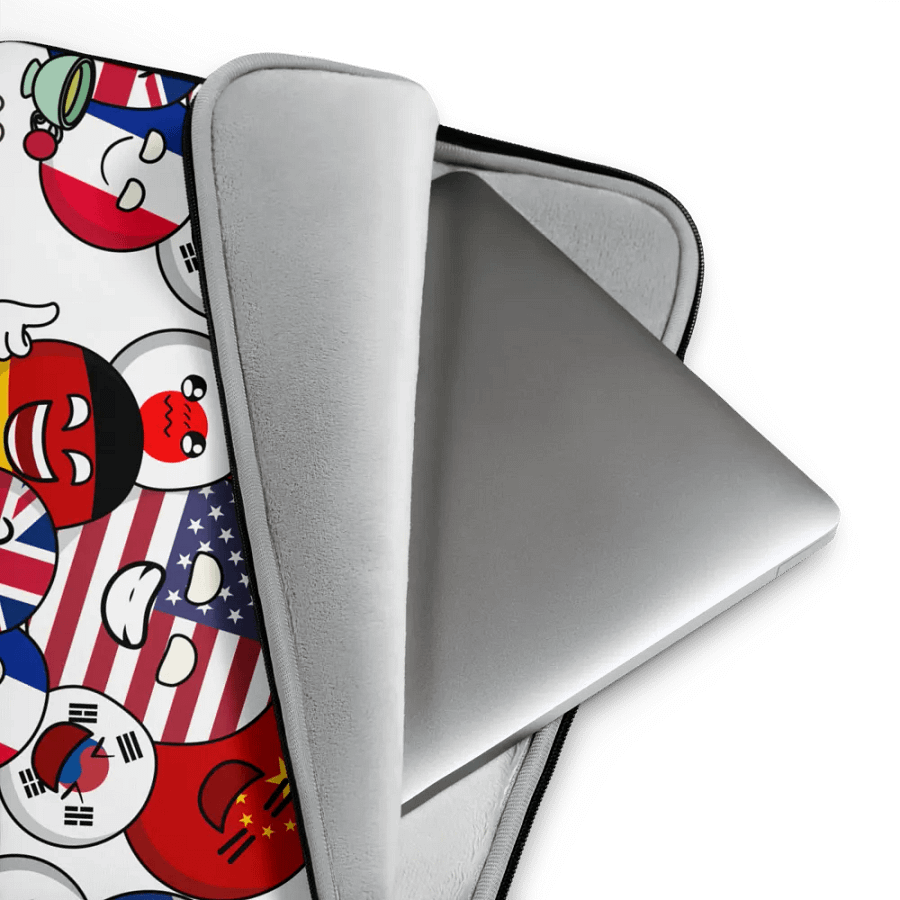 Countryball Laptop Sleeve product image (4)