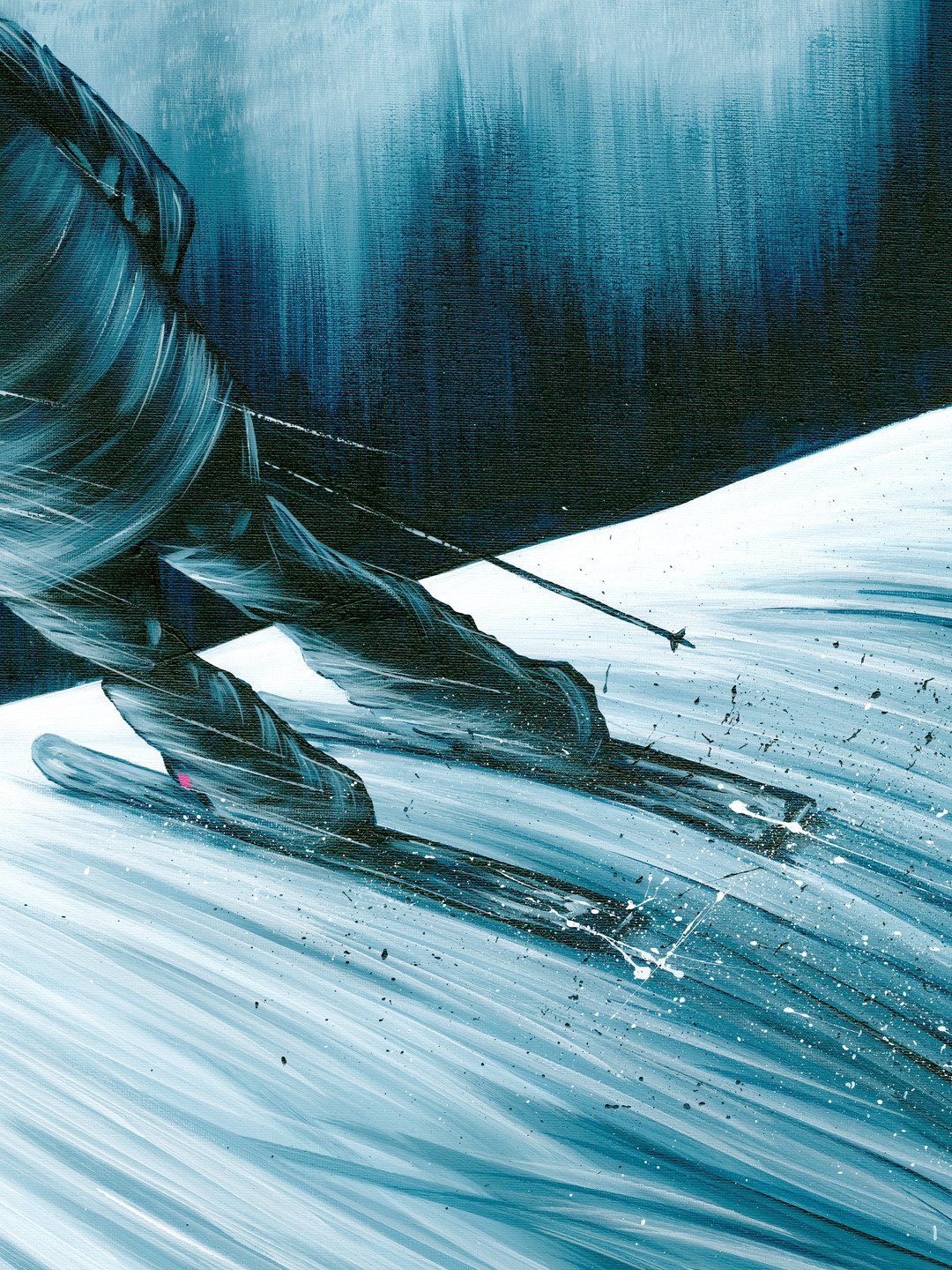 Easy Blue - Original Painting product image (5)