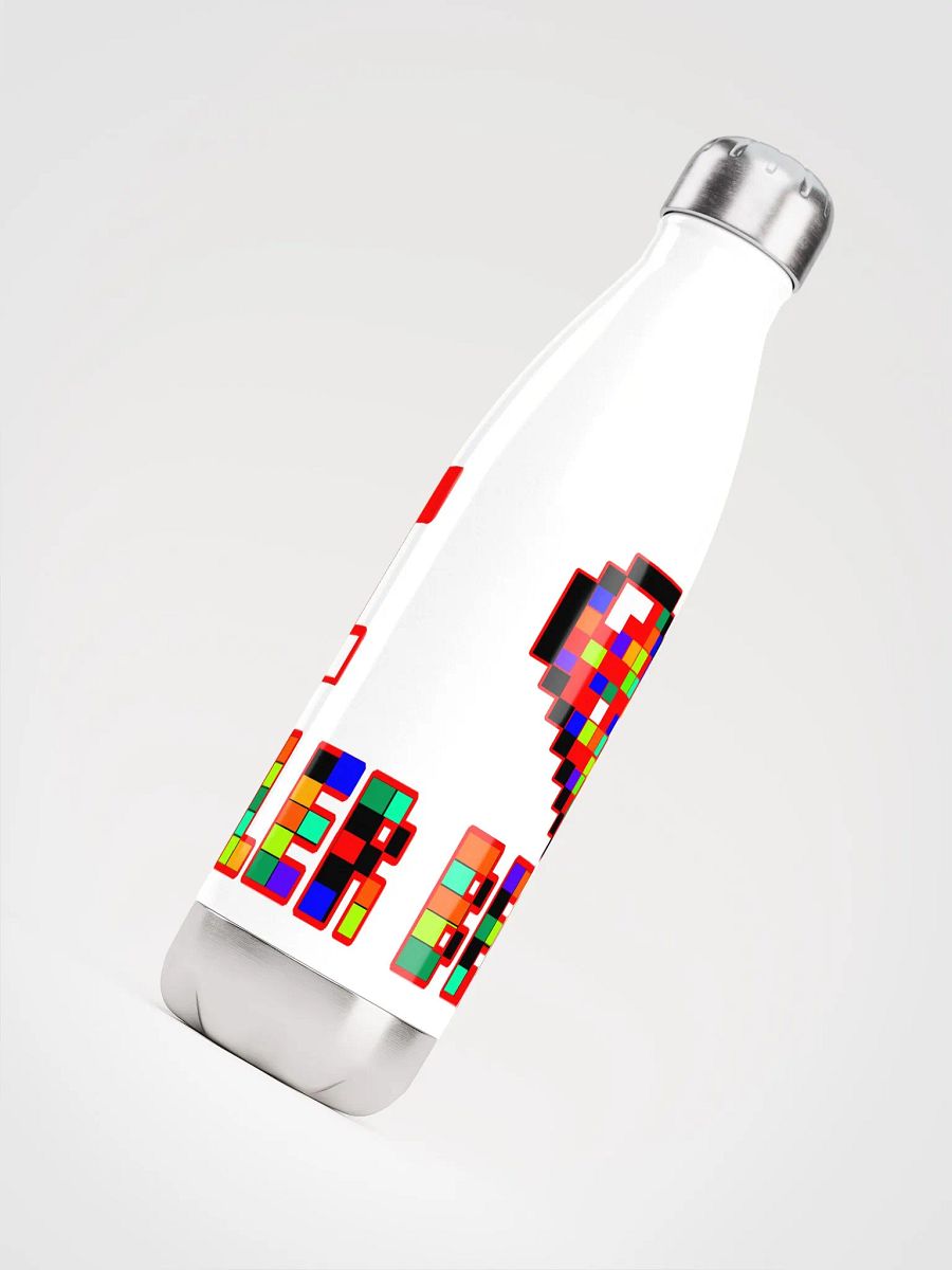 I Heart Perler Bead Water Bottle product image (3)