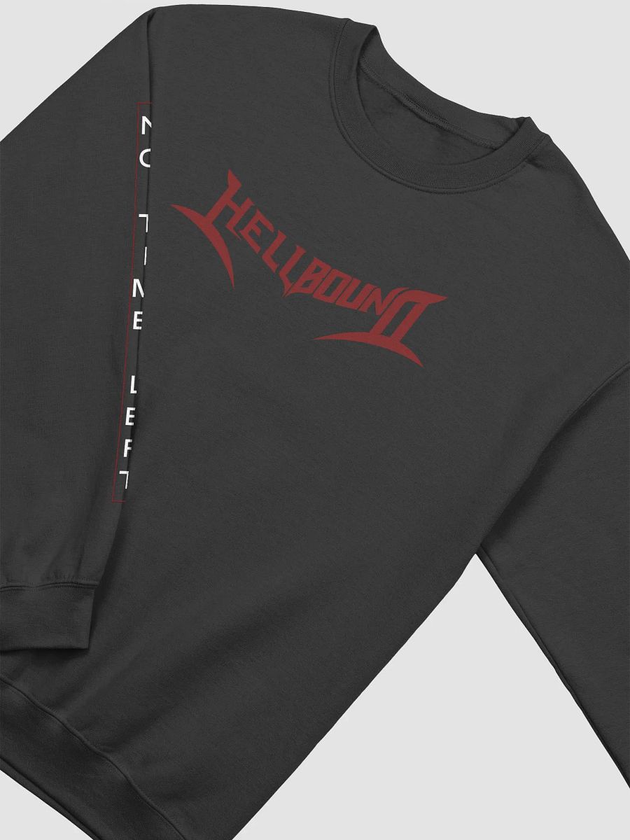 NO TIME LEFT | BLACK SWEATSHIRT product image (2)