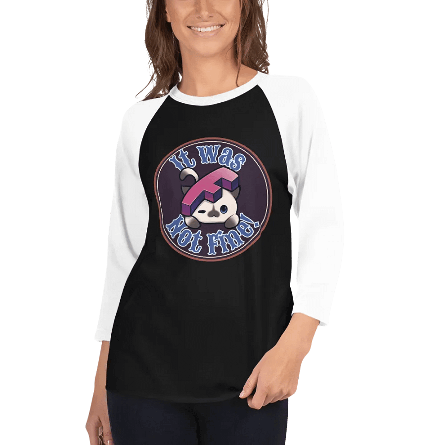 It Will Be Fine Jersey Raglan Tee product image (14)
