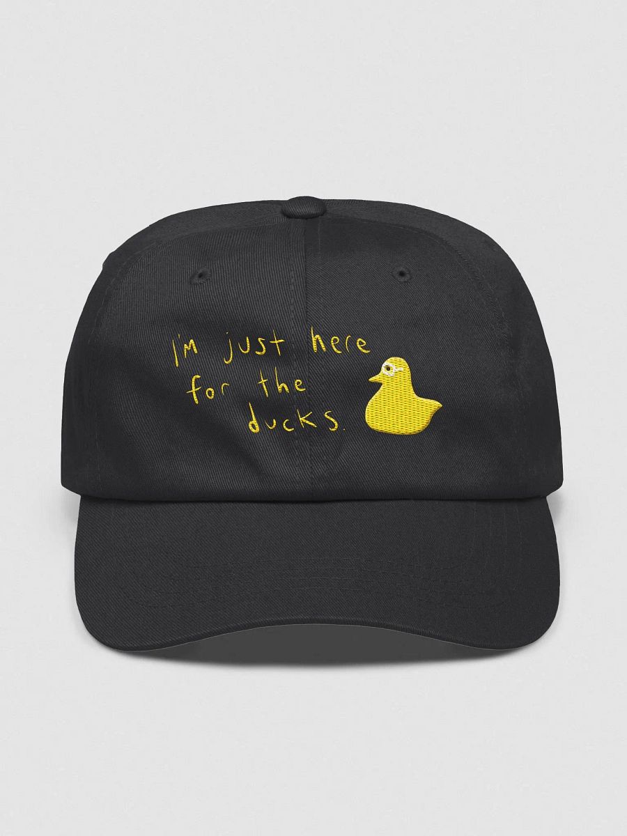 I'm just here for the ducks - dad hat product image (1)