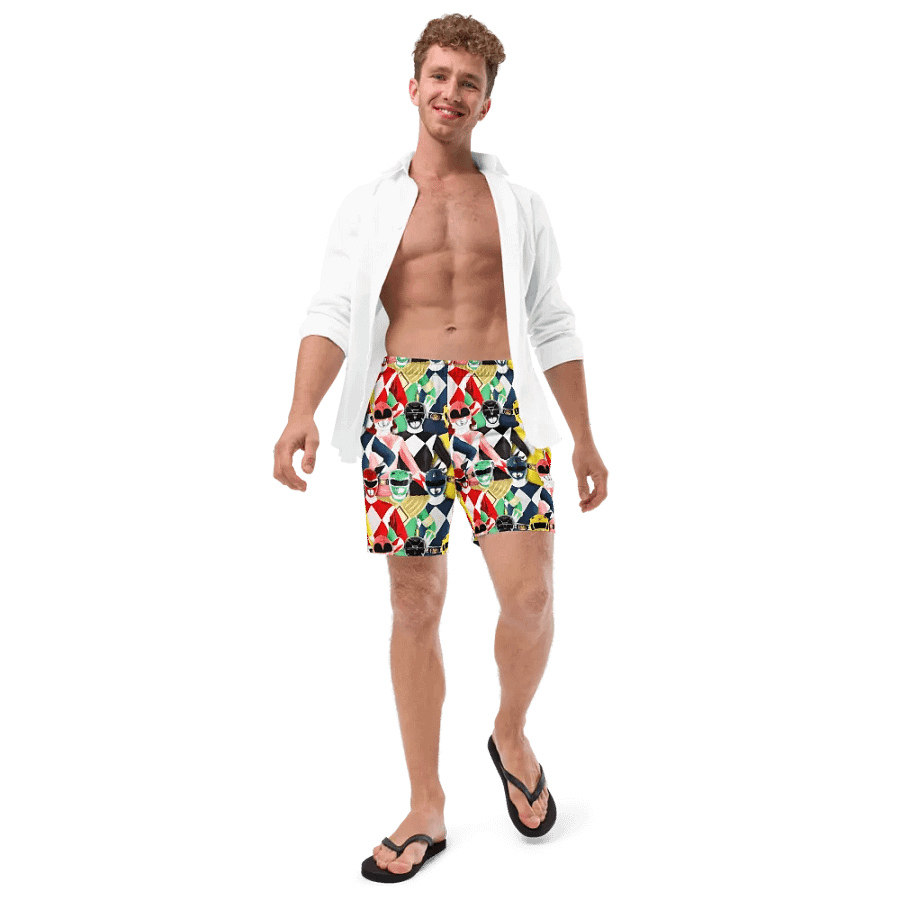 Retro Rangers All-Over Swim Trunks product image (11)
