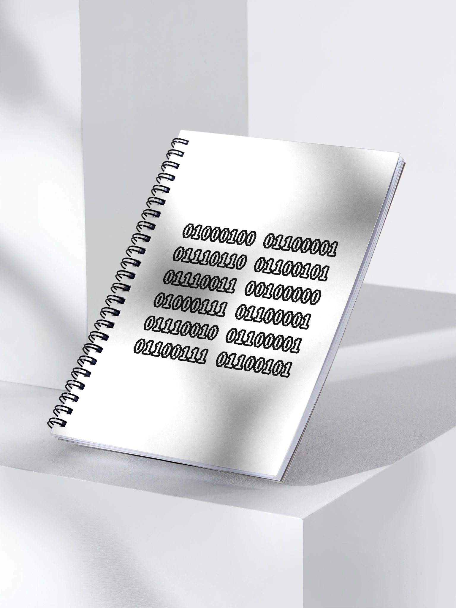 Dave's Garage Binary Spiral Notebook product image (3)