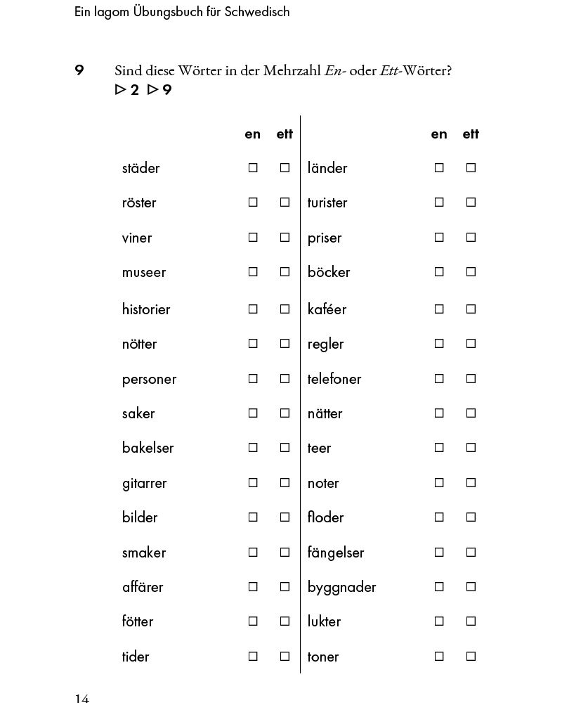 Ein lagom Übungsbuch für Schwedisch product image (4)
