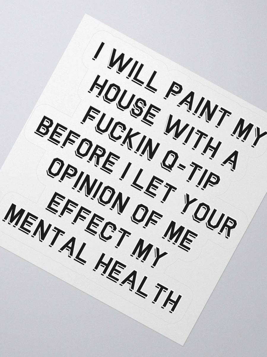 Q-Tip Sticker product image (5)