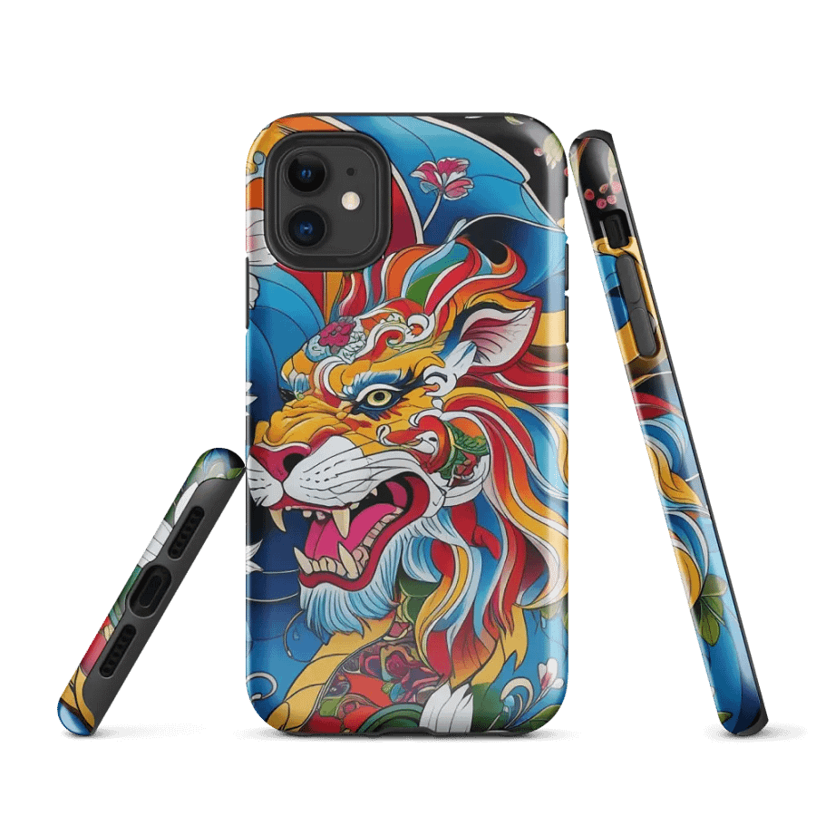 Vibrant Lion Mane iPhone® Tough Case product image (1)