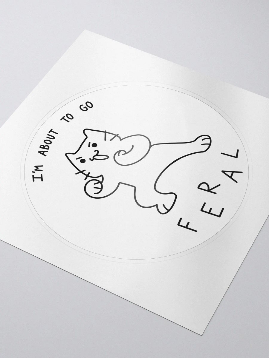 FERAL CHILD STICKER product image (3)
