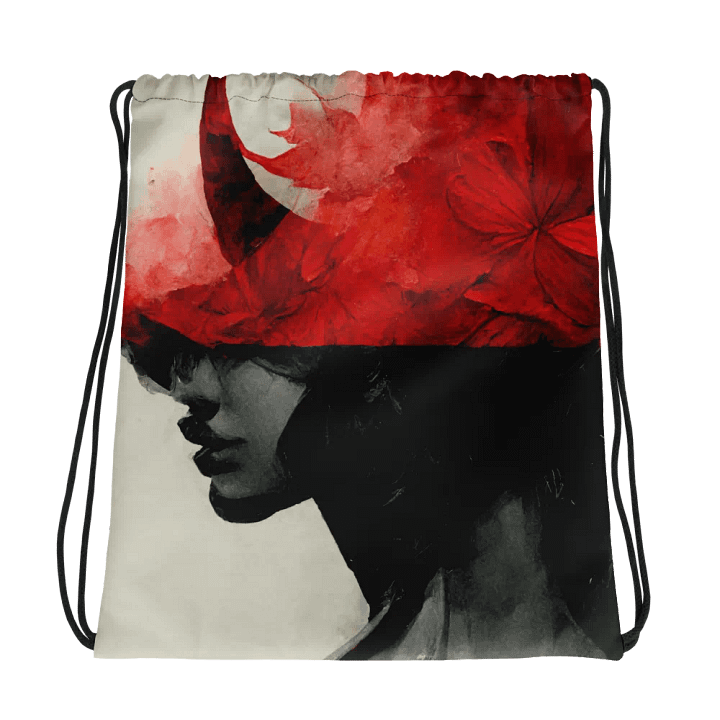 Blossom Burst Drawstring Backpack product image (1)