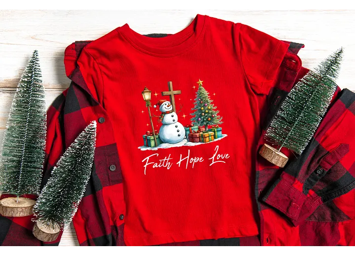 Faith Hope and Love Winter Wonderland T-Shirt product image (37)