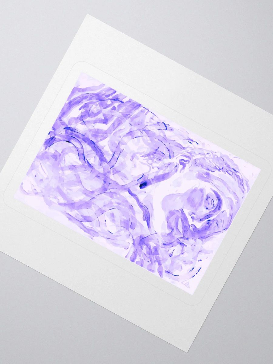 WRAPPED IN HOLY SPIRIT LAVENDER STICKER product image (4)