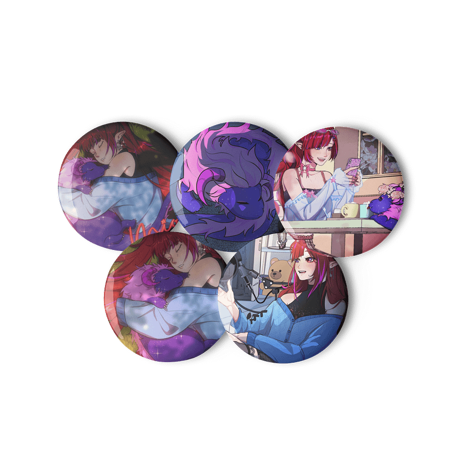 Shurui Mio - Pin Buttons Set product image (3)