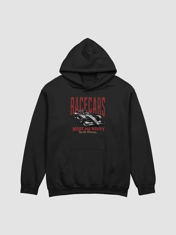 Race Cars make Me Happy Hoodie. product image (1)