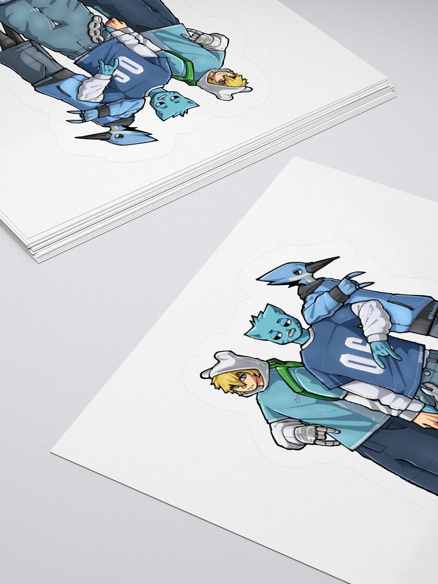 TEAM LIGHT BLUE STICKER product image (11)