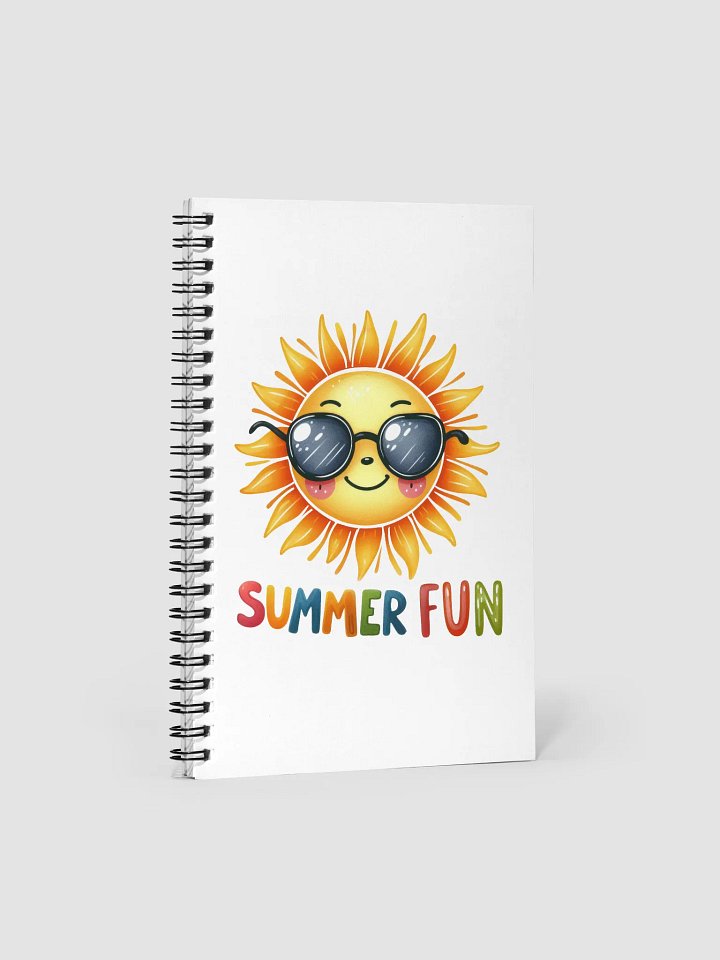 Summer Fun Spiral Notebook product image (1)