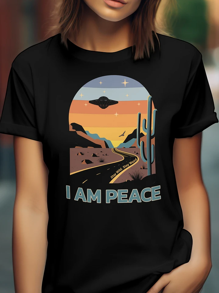 Couples - Women's Funny I Am Peace Aliens product image (1)