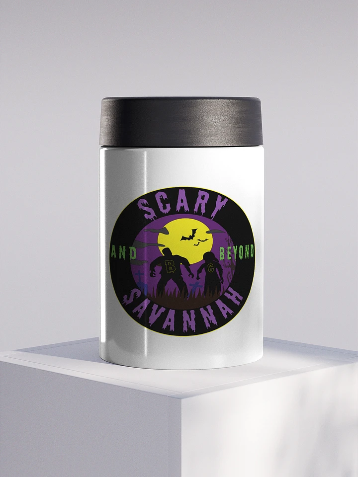 Scary Savannah Original Logo SS Koozie product image (1)