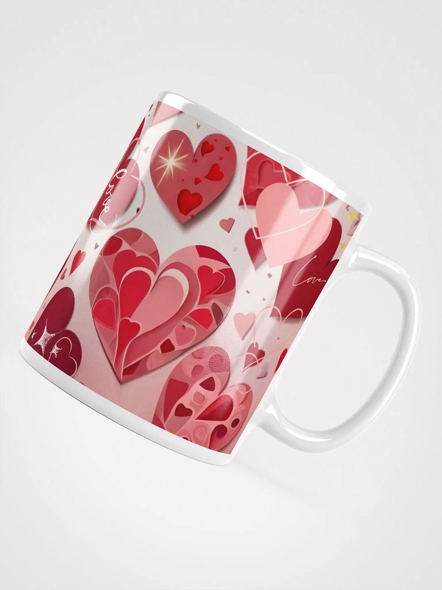 White Glossy Mug Gift for Valentine's Day 11oz, 15oz product image (8)