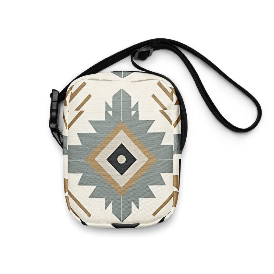 Southwestern Tribal Geometry utility Crossbody Bag product image (7)