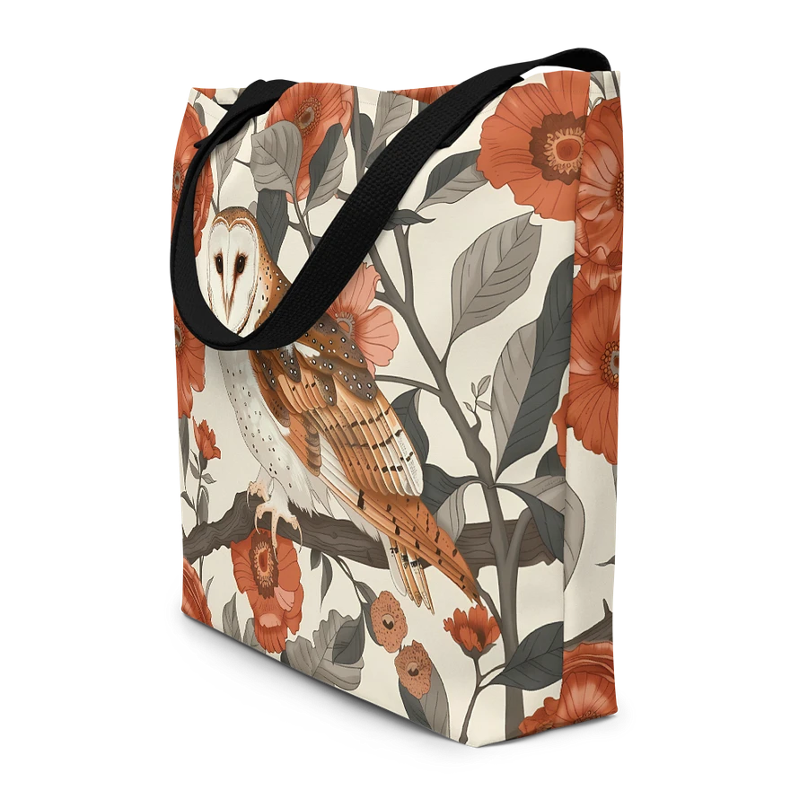 Tote Bag: Owl Vintage Charm Nostalgic Fashion Stylish Design product image (4)