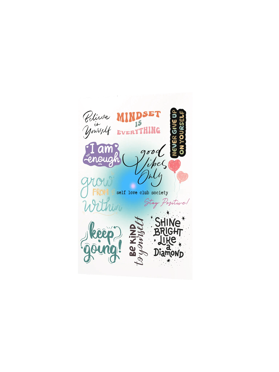 Motivational Poster – Embrace Positivity and Inspiration - 5x7 product image (2)
