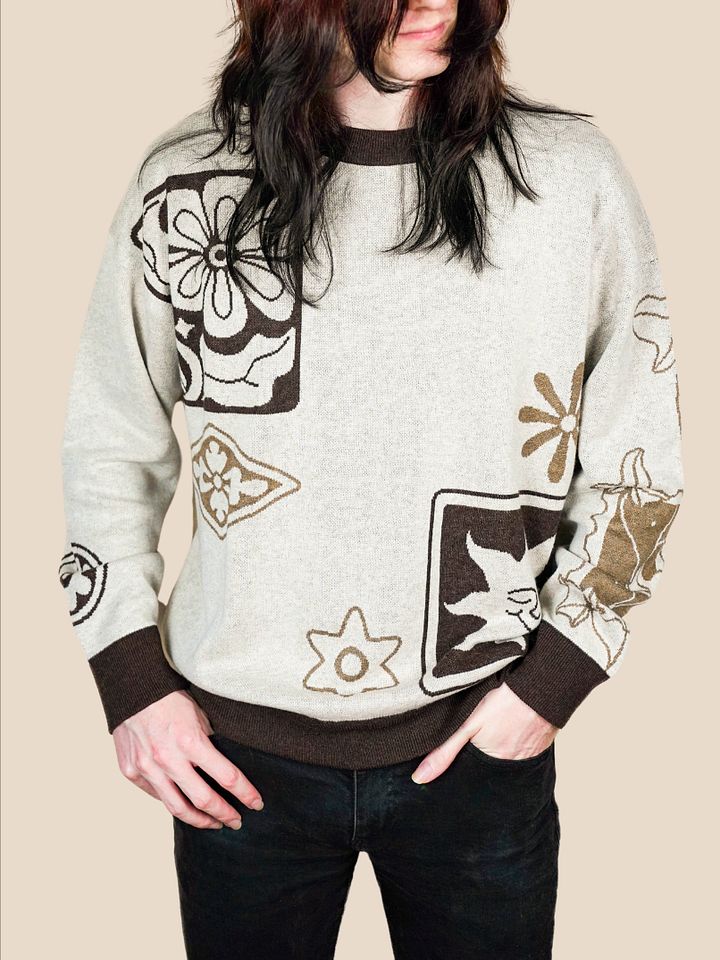 Botanist's Patchwork Sweater product image (1)