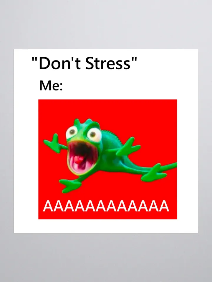 "Don't Stress" Sticker product image (1)