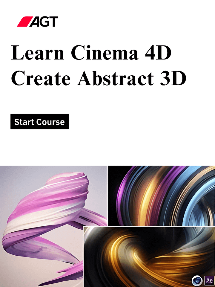Learn Cinema 4D - Create Abstract 3D Design Elements product image (1)