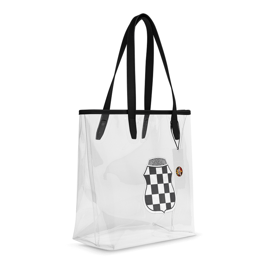 Checkered Guardian Clear Tote Bag product image (6)