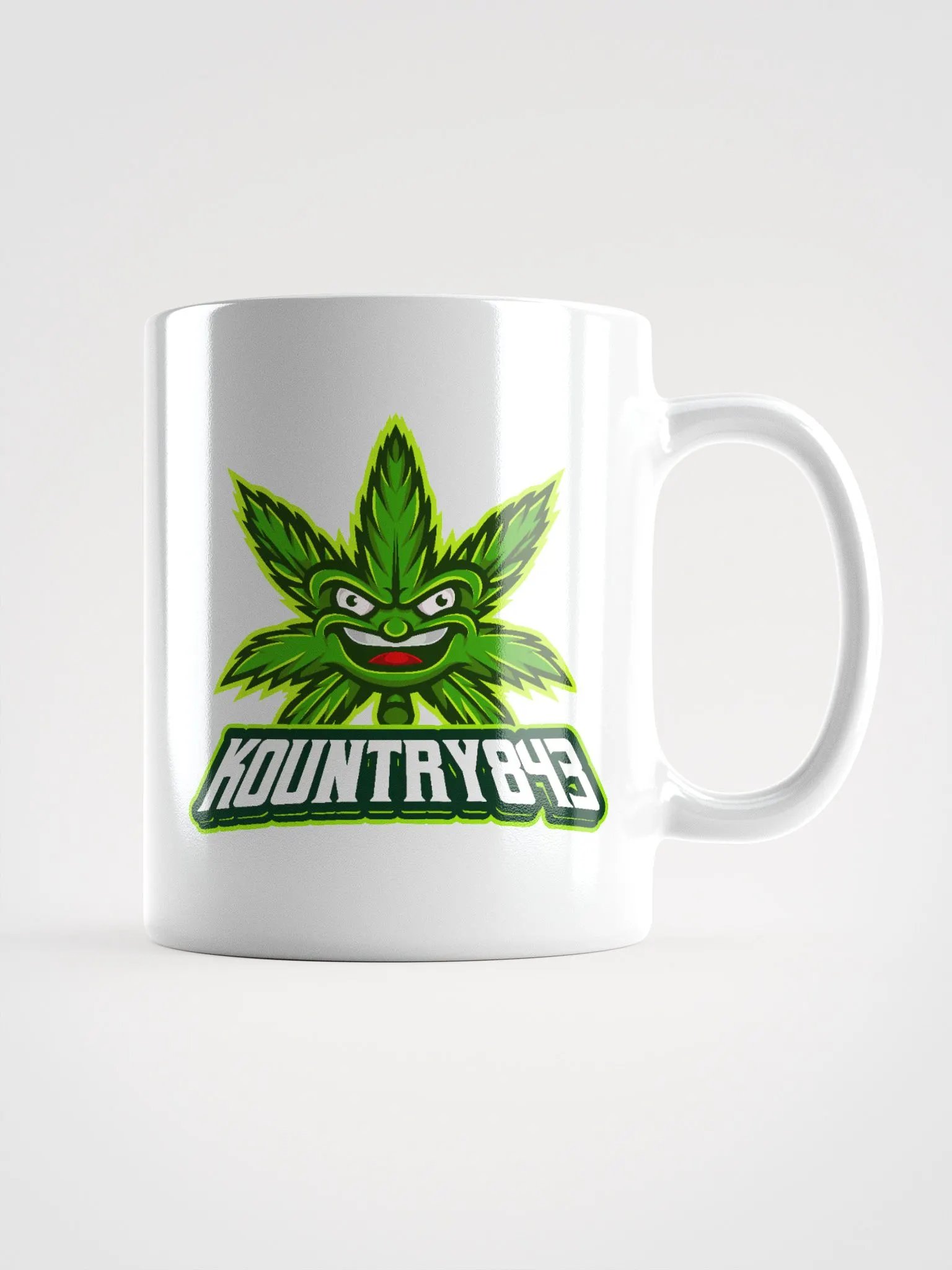 Cannabis Logo - White Mug product image (1)
