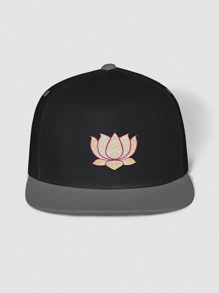 Golden Lotus Snapback Cap product image (1)