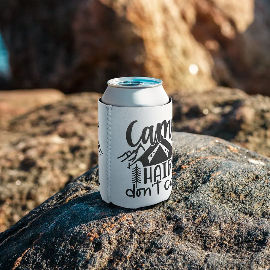 Camp Hair Don't Care Coozie Can Cooler product image (9)