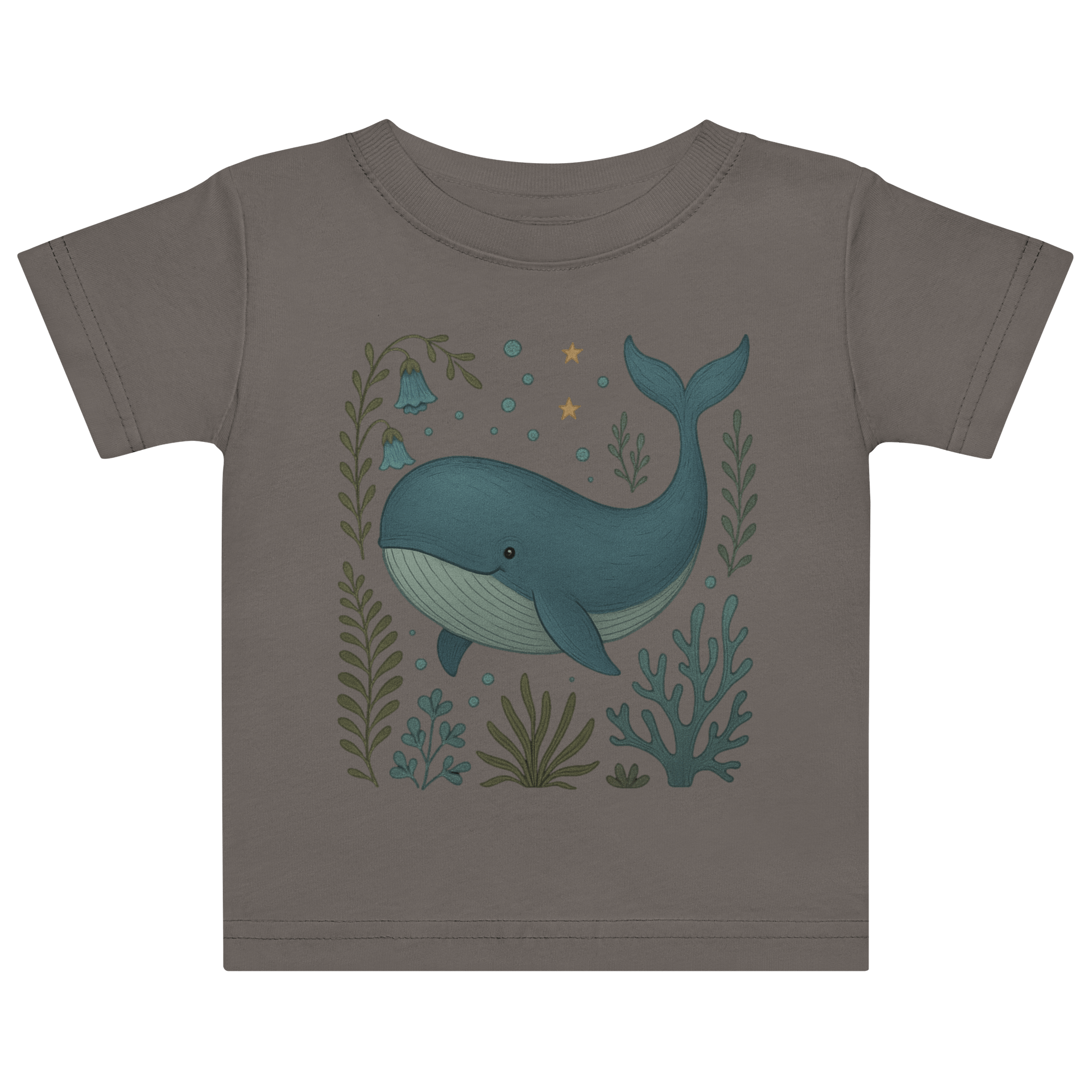 Whimsical Whale Baby T-Shirt product image (1)