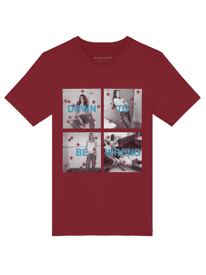 DOWN TO BE WRONG tee product image (1)
