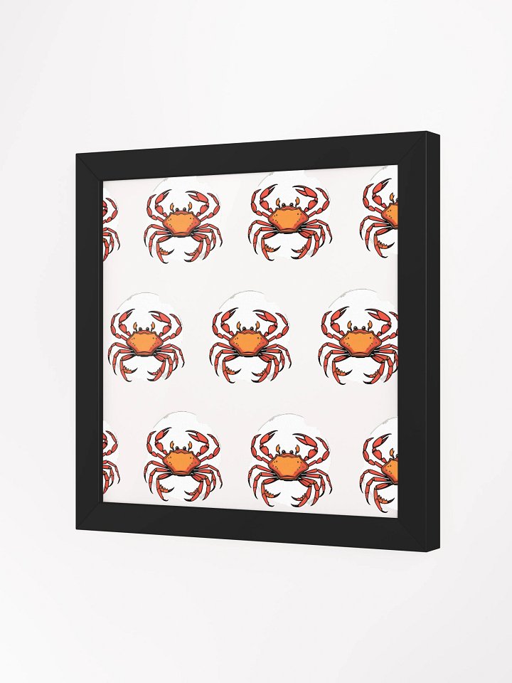 Crabtastic Cartoons Framed Matte Poster product image (22)