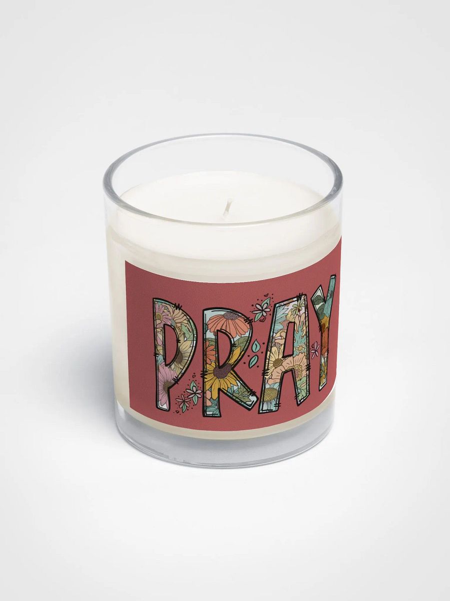 Floral Pray Soy Wax Candle product image (2)