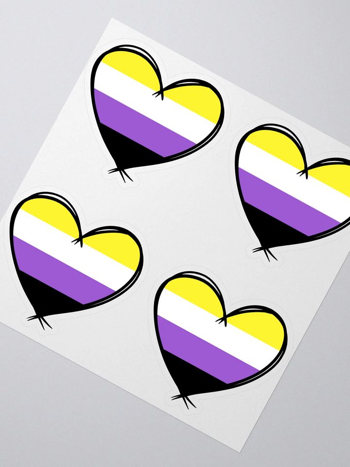 Non-Binary Pride Stickers product image (3)