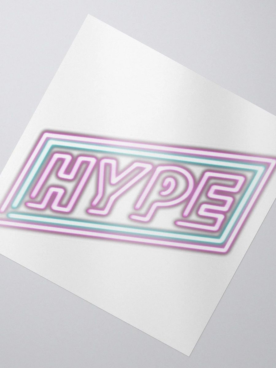 WolfLemon HYPE Neon Sticker product image (2)