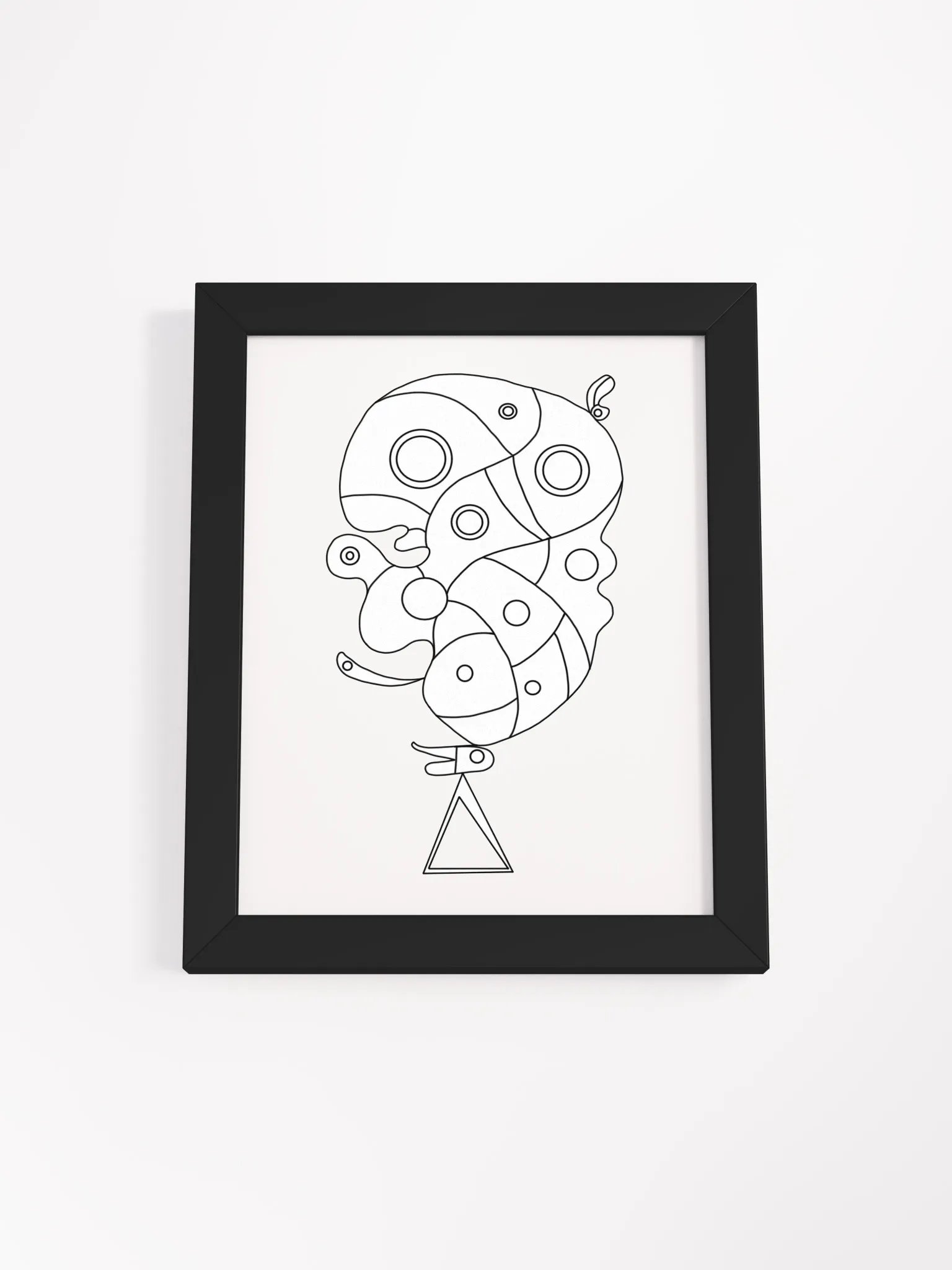 Color-Your-Own Kandinsky's Framed Poster! product image (8)