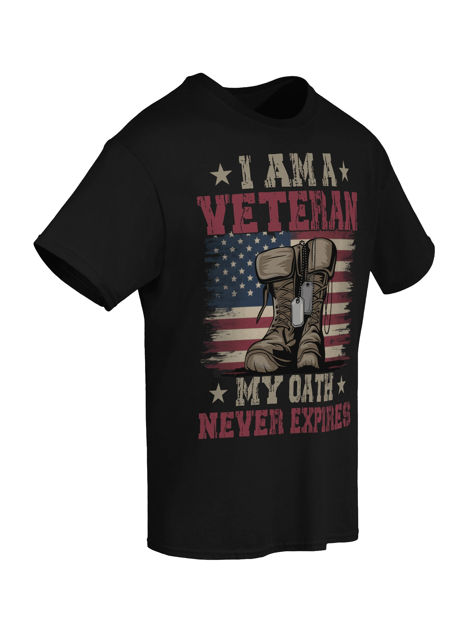 I Am A Veteran My Oath Never Expires T-Shirt product image (2)