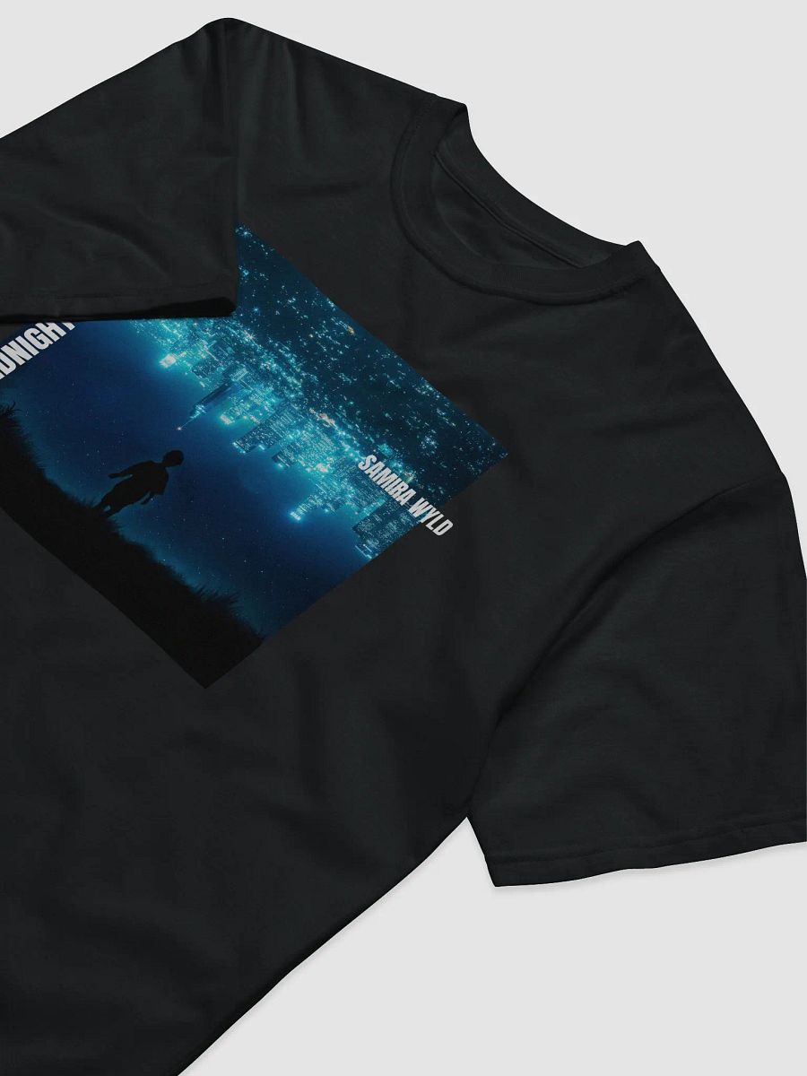 MIDNIGHT IN BLOOM (UNISEX) Organic cotton (Black) product image (5)