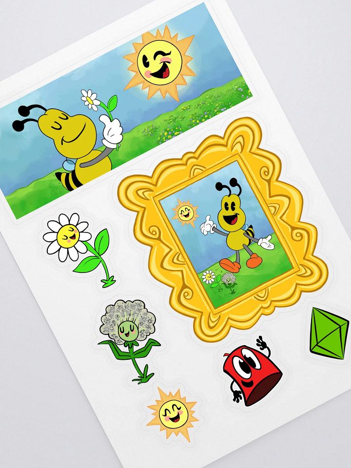 Stop to Smell the Roses Sticker Sheet! product image (1)